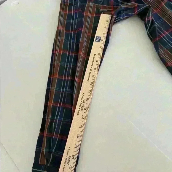 Polo Ralph Lauren Long Sleeve Shirt Navy Brown Green  Plaid Twill Men’s Large - Picture 3 of 6